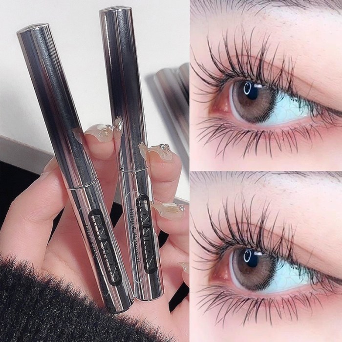 Colorful 5D Volume Mascara Lasting Styling Waterproof Quick Dry Blue Purple Curling Lengthen Long Eyelash Silk Extension Cream