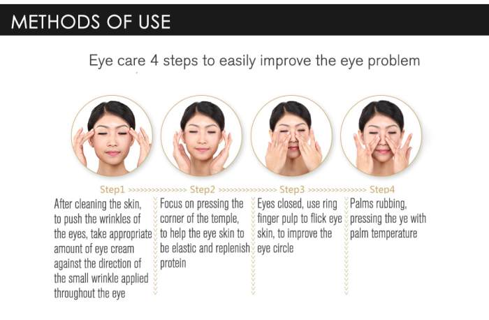 ROREC Eye Serum Firming Snail Essence for Eyes Cream Dark Circle Cream Snail Hyaluronic Acid Korean Cosmetics Skin Care