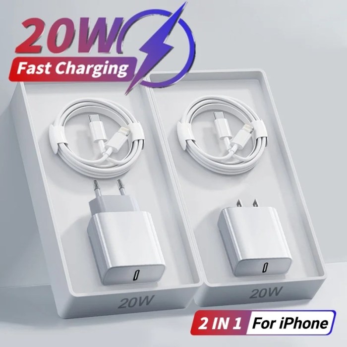 PD 20W Fast Charger For Apple iPhone 14 13 11 12 15 16 Pro Max Charger Cable For iPhone 16 Plus Fast Charging Phone Accessories