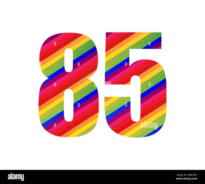 Royalty Free Number 85 Pictures, Images and Stock Photos - iStock