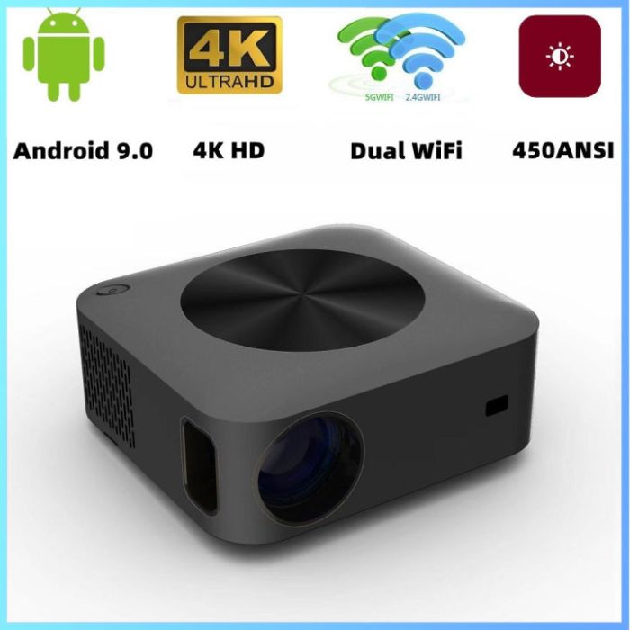 VIZONY FHD 1080P Projector 4K Support, 800ANSI 5G WiFi Bluetooth ...