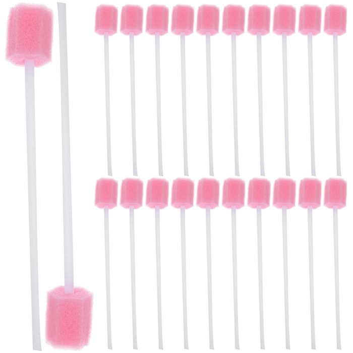 40pcs Disposable Specimen Collection Nasal Swabs Oral Swabs Single Use ...
