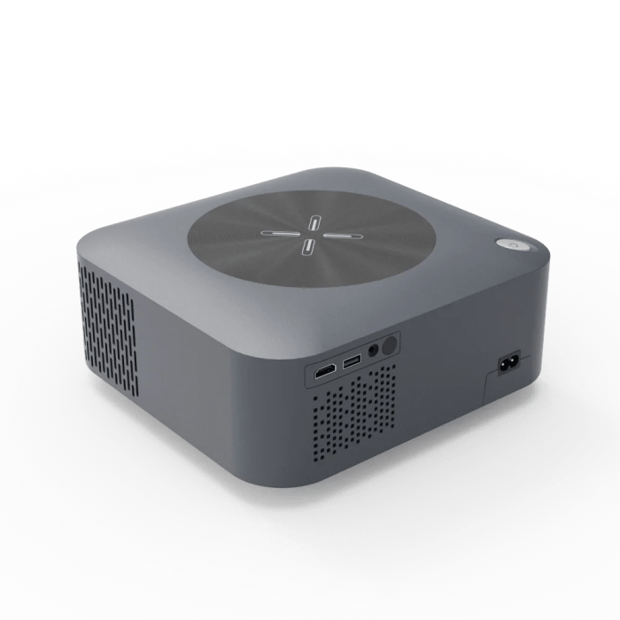 Mini Projector with WiFi and Bluetooth, 450ANSI 1080P FHD Home Movie Projector, Portable Outdoor Projector with 250