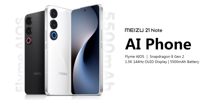 Meizu 21 5g Smartphone CPU Snapdragon 8 Gen3 Screen 6.55-inches 200MP+32MP Camera 4800mAh Battery Original Used Phone