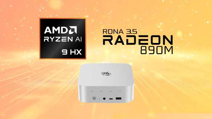 AMD Ryzen AI 9 HX 370がApple M3 Maxを超えるベンチマーク結果を記録 – GAZLOG OneXPlayer G1 AMD Ryzen AI 9 HX 370 8.8