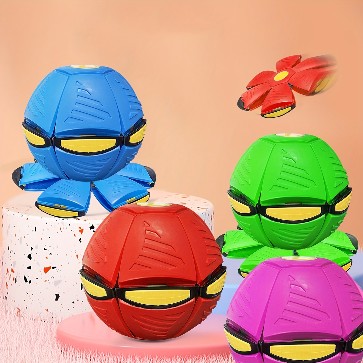 Tikduck flying orb ball toys soaring hover pro boomerang galactic ...