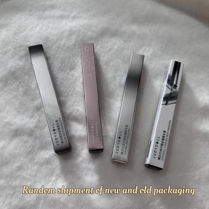 1pcs 4D Mascara Thick Slender Curly Waterproof and Sweatproof 24h Lasting Effect Without Smudge Mascara Makeup Tools