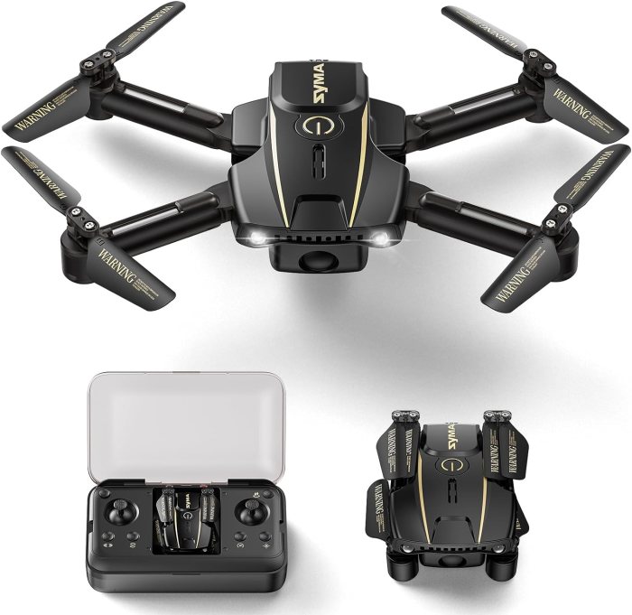 Drones for Kids with Camera,Rc Drone Indoor Small Helicopter,Birthday Gifts for Boys and Girls Beginners Friendly,Mini Quadcopter Toy With 2 Batteries,Propeller Full Protect,Altitude Hold