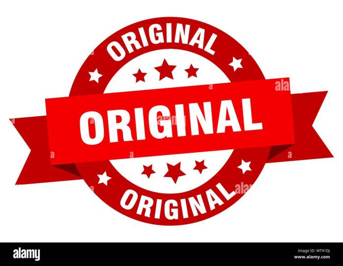 original ribbon. original round red sign. original Stock Vector Image ... Original LG VELVET G9 G900VM G900N 5G Mobile Phone 6.8'' NFC 6GB+128GB 48MP+16MP OctaCore Andriod Phone 4G LTE 1/2 Sim CellPhone