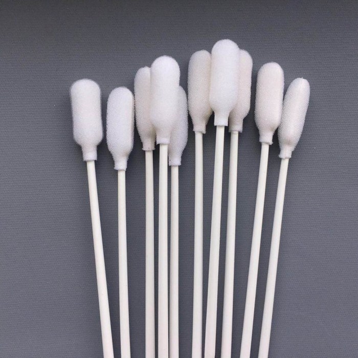100Pcs Disposable Sponge Stick Multi-function Oral Swabs Single Use Cleaning Accessories Professional Cavity Supply